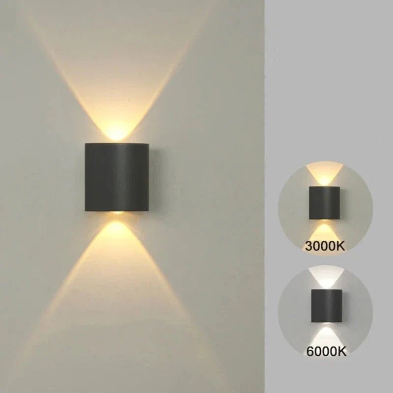 Applique Murale Led - BrillWall™ - 2W Noir - MaisonRoyaume