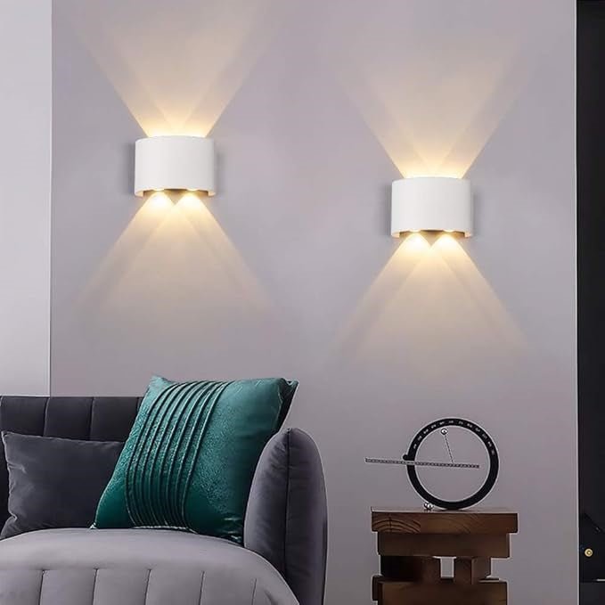 Applique Murale Led - BrillWall™ - 4W Blanc - MaisonRoyaume