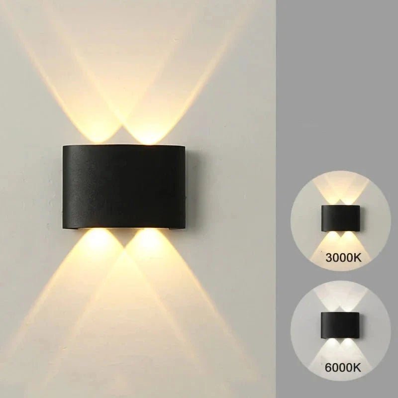 Applique Murale Led - BrillWall™ - 4W Noir - MaisonRoyaume