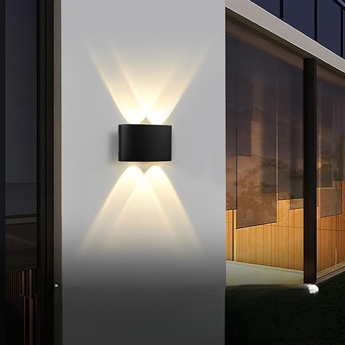 Applique Murale Led - BrillWall™ - 4W Noir - MaisonRoyaume
