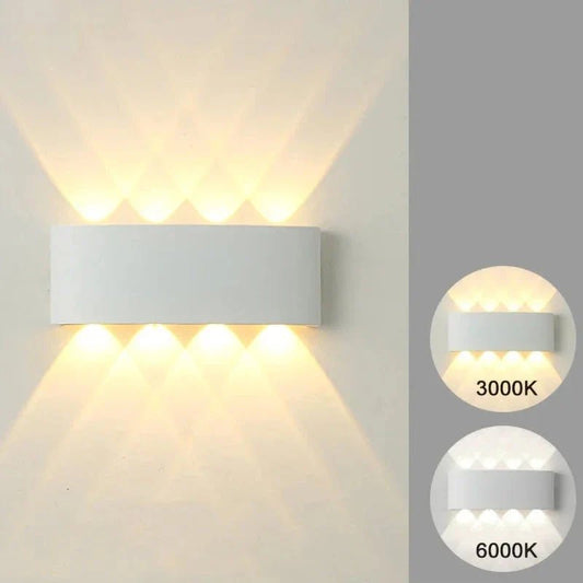 Applique Murale Led - BrillWall™ - 8W Blanc - MaisonRoyaume