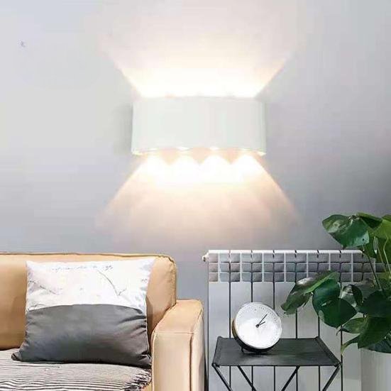 Applique Murale Led - BrillWall™ - 8W Blanc - MaisonRoyaume