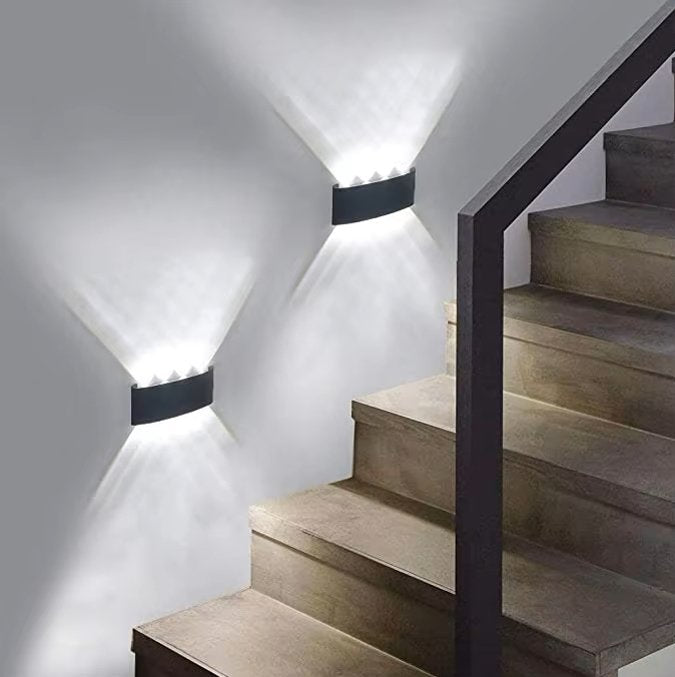 Applique Murale Led - BrillWall™ - 8W Noir - MaisonRoyaume