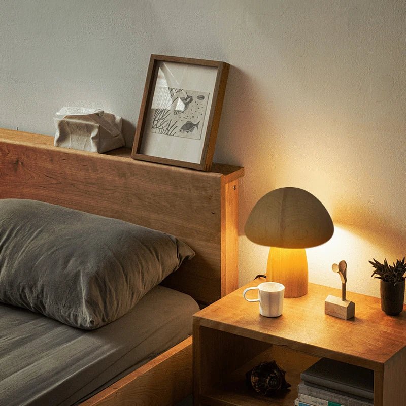 Lampe de Table - MushroomsNightLight™ - Marron Clair 1 - MaisonRoyaume