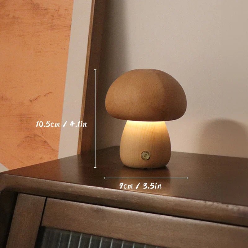 Lampe de Table - MushroomsNightLight™ - Marron Clair 1 - MaisonRoyaume