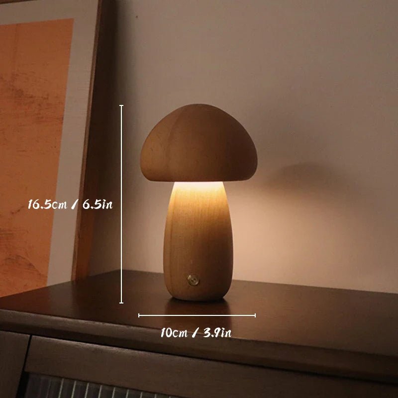 Lampe de Table - MushroomsNightLight™ - Marron Clair 2 - MaisonRoyaume