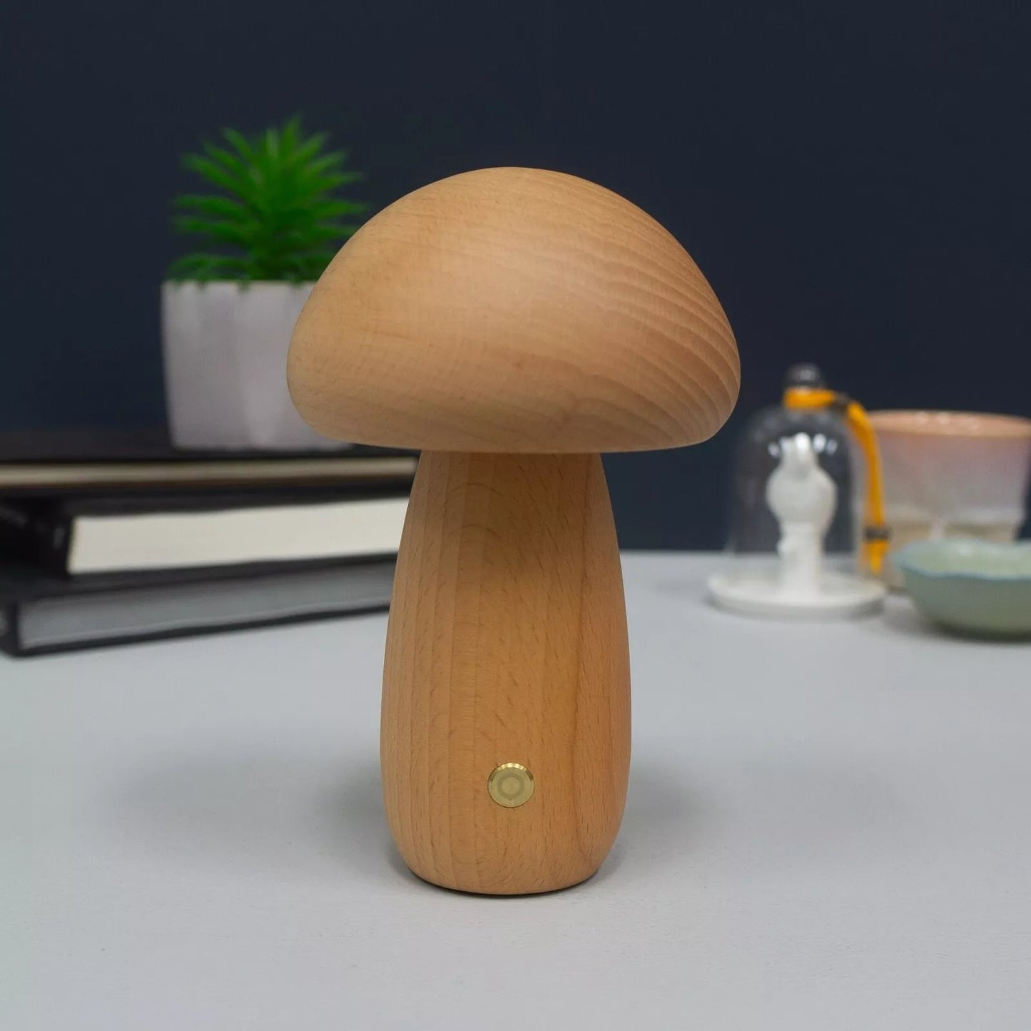 Lampe de Table - MushroomsNightLight™ - Marron Clair 2 - MaisonRoyaume