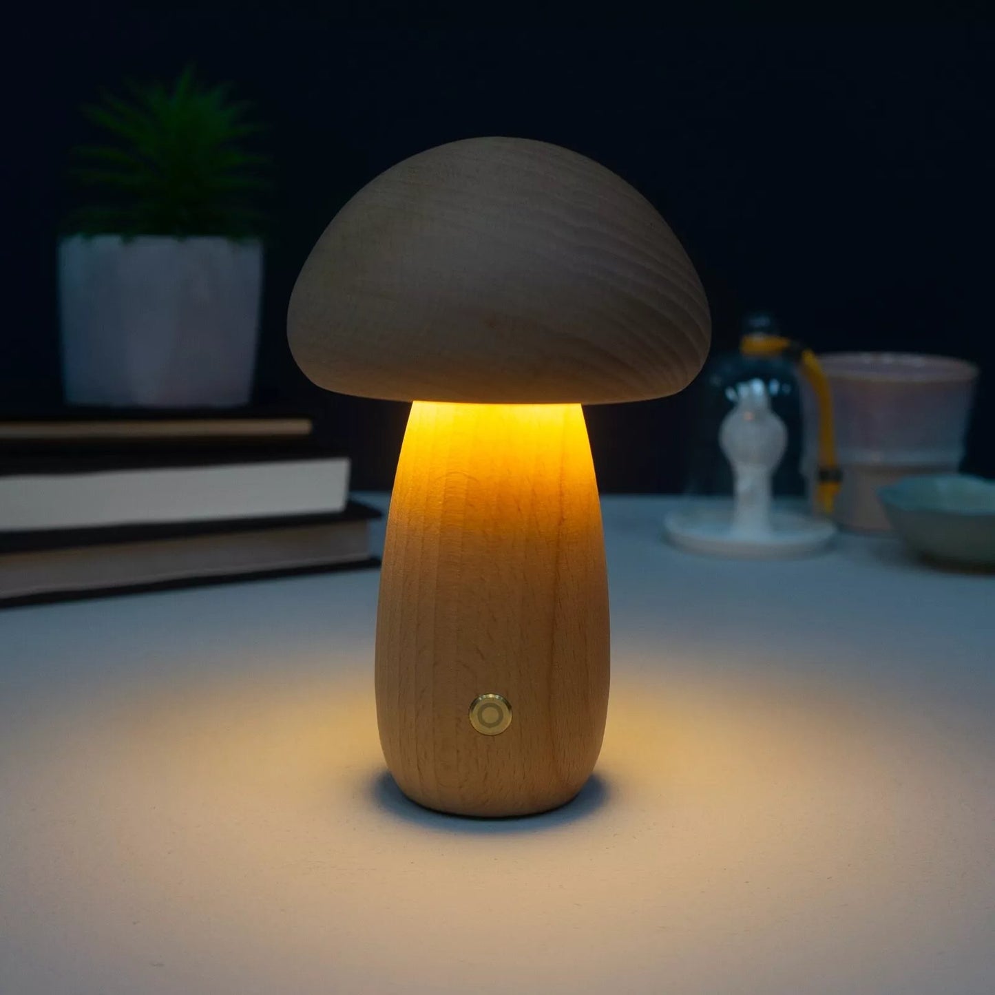 Lampe de Table - MushroomsNightLight™ - Marron Clair 2 - MaisonRoyaume