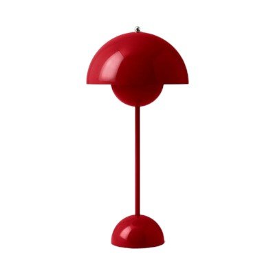 Lampe de Table Rechargeable - BrightEase™ - Rouge Vin - MaisonRoyaume