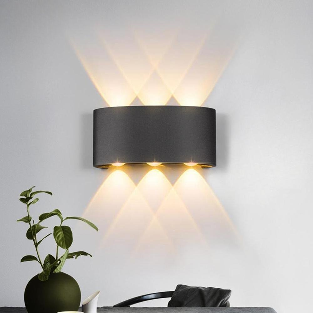 Applique Murale Led - BrillWall™ - 6W Noir - MaisonRoyaume